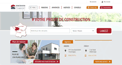 Desktop Screenshot of maisons-bernard-jambert.com